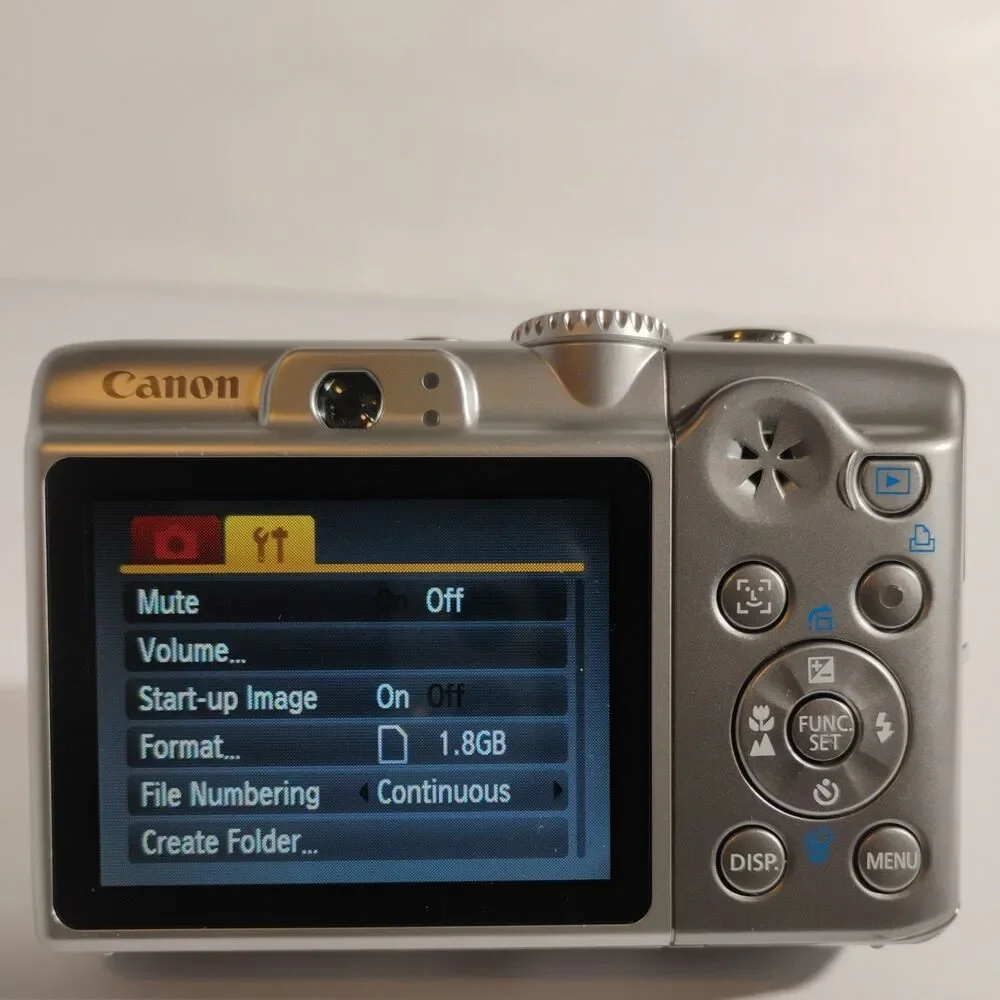 Canon PowerShot A1100IS 12.1 MP Digital Camera With Lowepro Case Tested